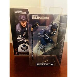 Mats Sundin Toronto Maple Leafs Series 1 Blue Jersey Action Figure